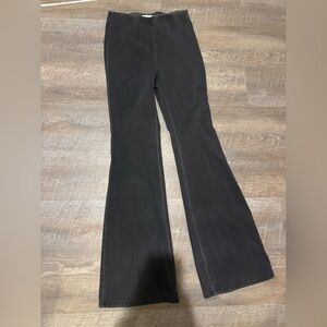 Good American Charcoal Flare Jeans
